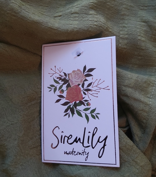 SirenLily Ladies Maternity Top - Picture 7 of 8